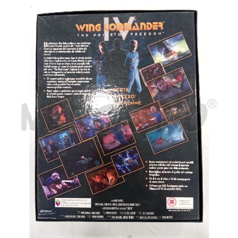 PC WING COMMANDER IV THE PRICE OF FREEDOM | Mercatino dell'Usato Roma viale tirreno 2