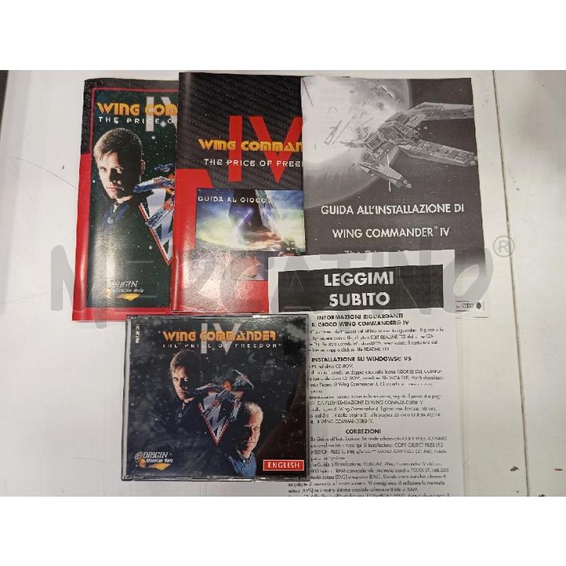 PC WING COMMANDER IV THE PRICE OF FREEDOM | Mercatino dell'Usato Roma viale tirreno 3