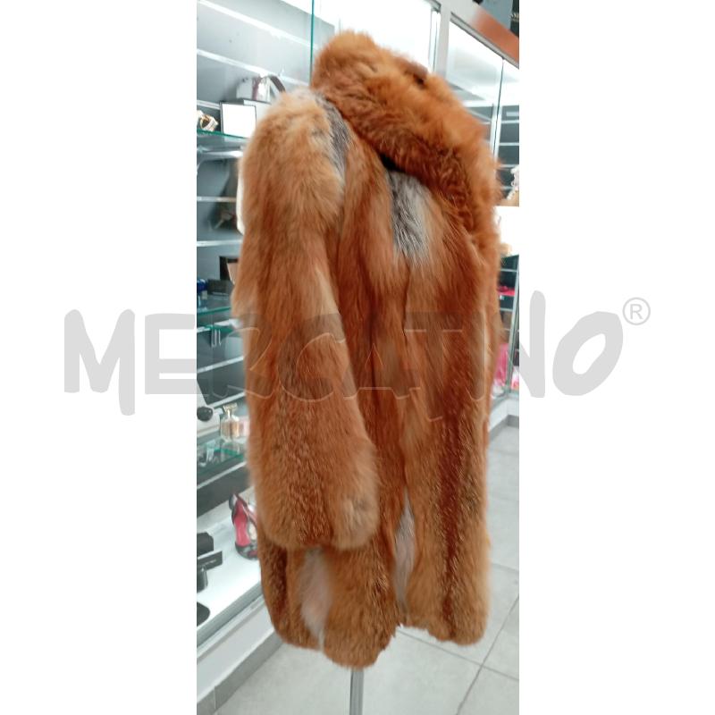 PELLICCIA VOLPE ARANCIONE CORTA  | Mercatino dell'Usato Roma viale tirreno 2