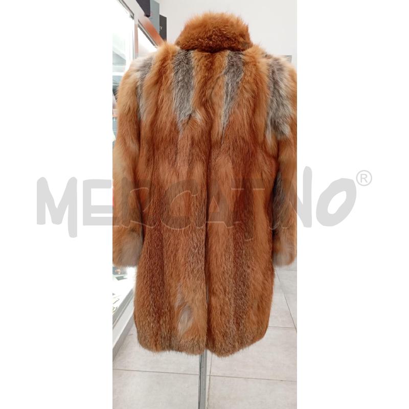 PELLICCIA VOLPE ARANCIONE CORTA  | Mercatino dell'Usato Roma viale tirreno 3