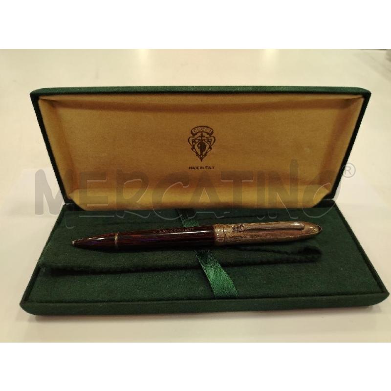PENNA SFERA GUCCI ARGENTO E RADICA | Mercatino dell'Usato Roma viale tirreno 1