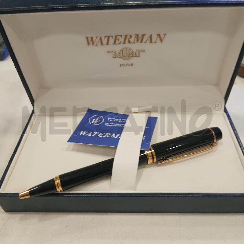 PENNA SFERA WATERMAN MAN 100 NERA  | Mercatino dell'Usato Roma viale tirreno 1