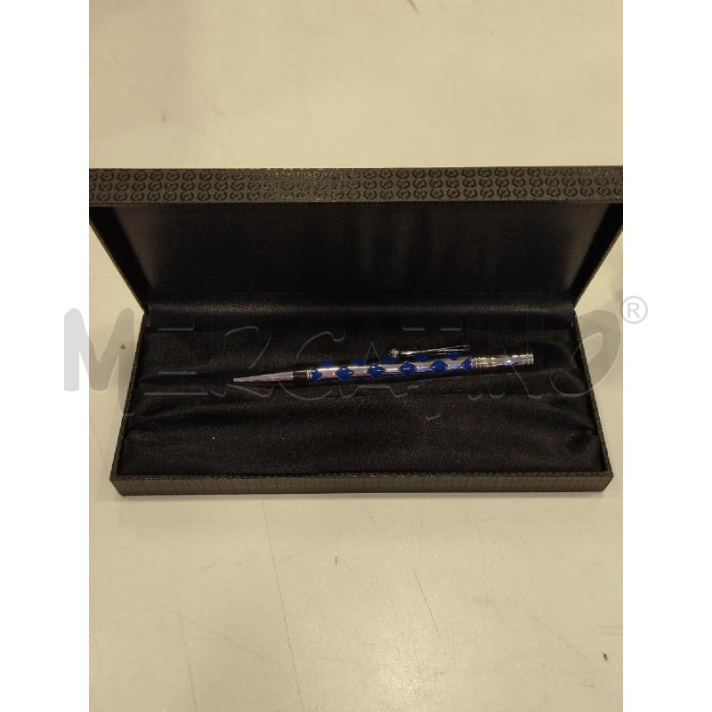 PENNA STILO LABAN ROMBI BLU CON SCATOLA | Mercatino dell'Usato Roma viale tirreno 1