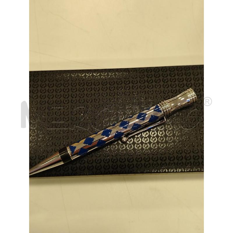 PENNA STILO LABAN ROMBI BLU CON SCATOLA | Mercatino dell'Usato Roma viale tirreno 2