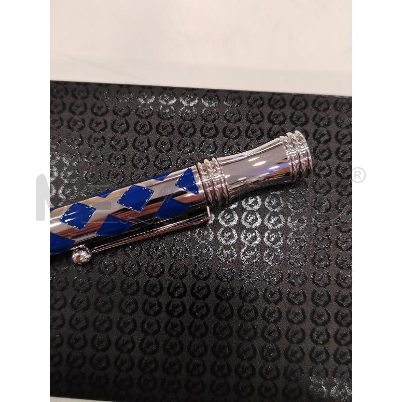 PENNA STILO LABAN ROMBI BLU CON SCATOLA | Mercatino dell'Usato Roma viale tirreno 3