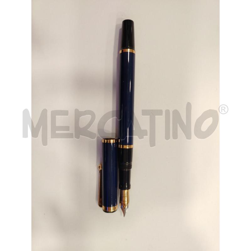 PENNA STILO WATERMAN BLU RIV LACCATURA | Mercatino dell'Usato Roma viale tirreno 2