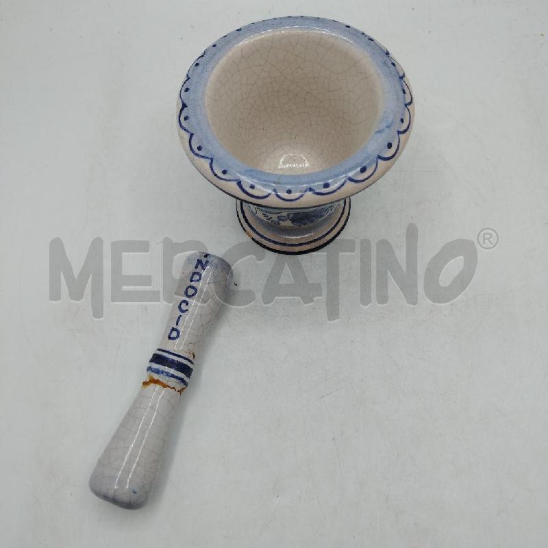 PESTELLO MAIOLICA DERUTA DA RIV | Mercatino dell'Usato Roma viale tirreno 1