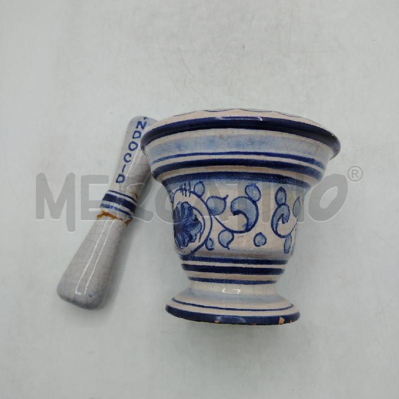 PESTELLO MAIOLICA DERUTA DA RIV | Mercatino dell'Usato Roma viale tirreno 2