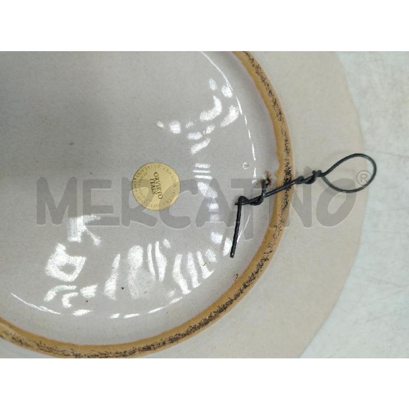 PIATTINO ORVIETO DEC DONNA | Mercatino dell'Usato Roma viale tirreno 3