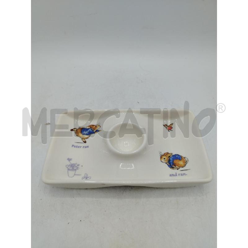 PIATTINO P UOVO PETER RABBIT WEDGWOOD | Mercatino dell'Usato Roma viale tirreno 1