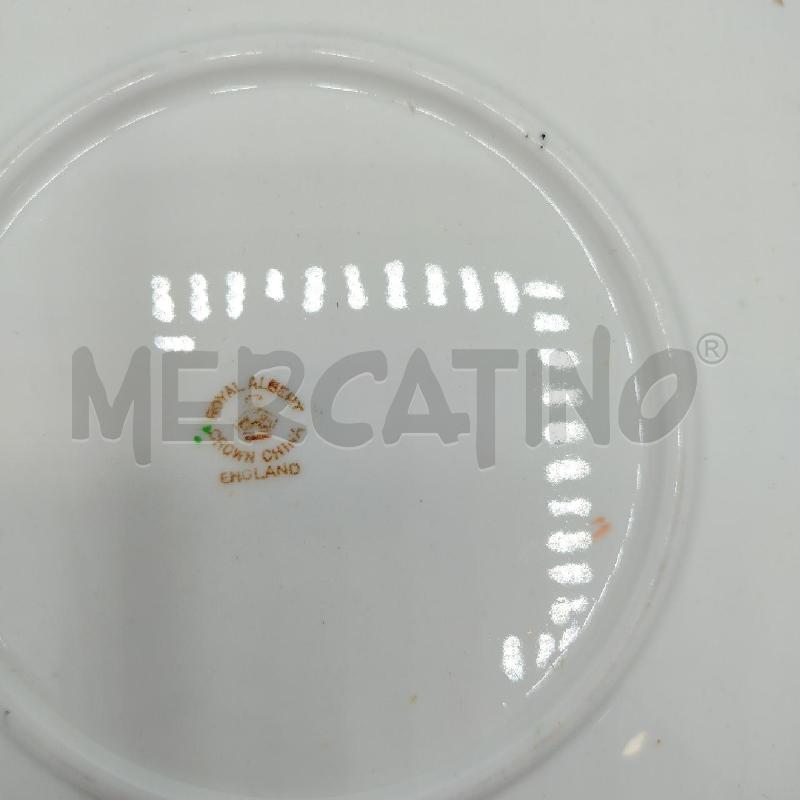 PIATTINO ROYAL ALBERT DEC ORO VERDE NERO | Mercatino dell'Usato Roma viale tirreno 4