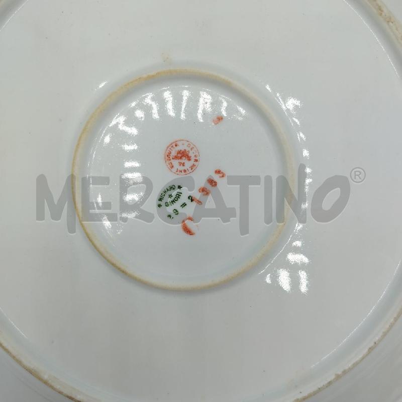 PIATTOI PORTATA GINORI FIORI ROSA VERDE | Mercatino dell'Usato Roma viale tirreno 4