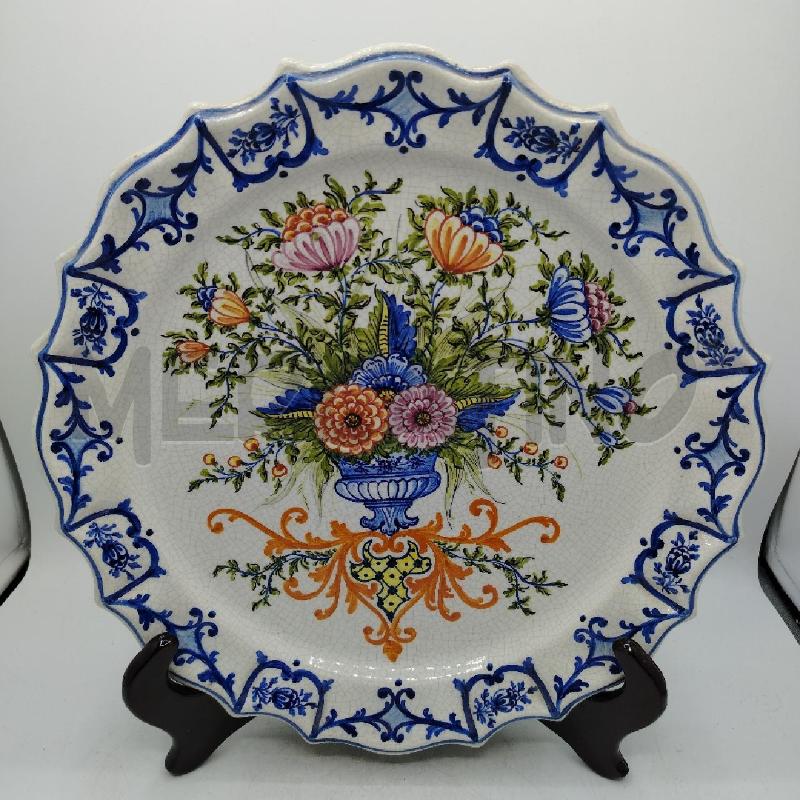 PIATTO CER BASSANO DEC FIORI | Mercatino dell'Usato Roma viale tirreno 1