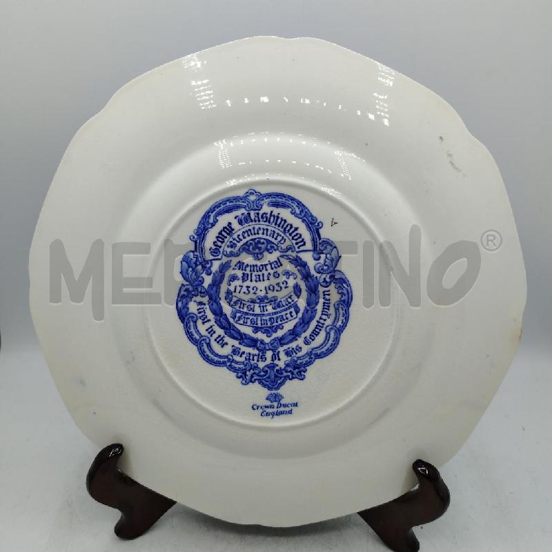 PIATTO CROWN DA COLL DEC BLU | Mercatino dell'Usato Roma viale tirreno 2