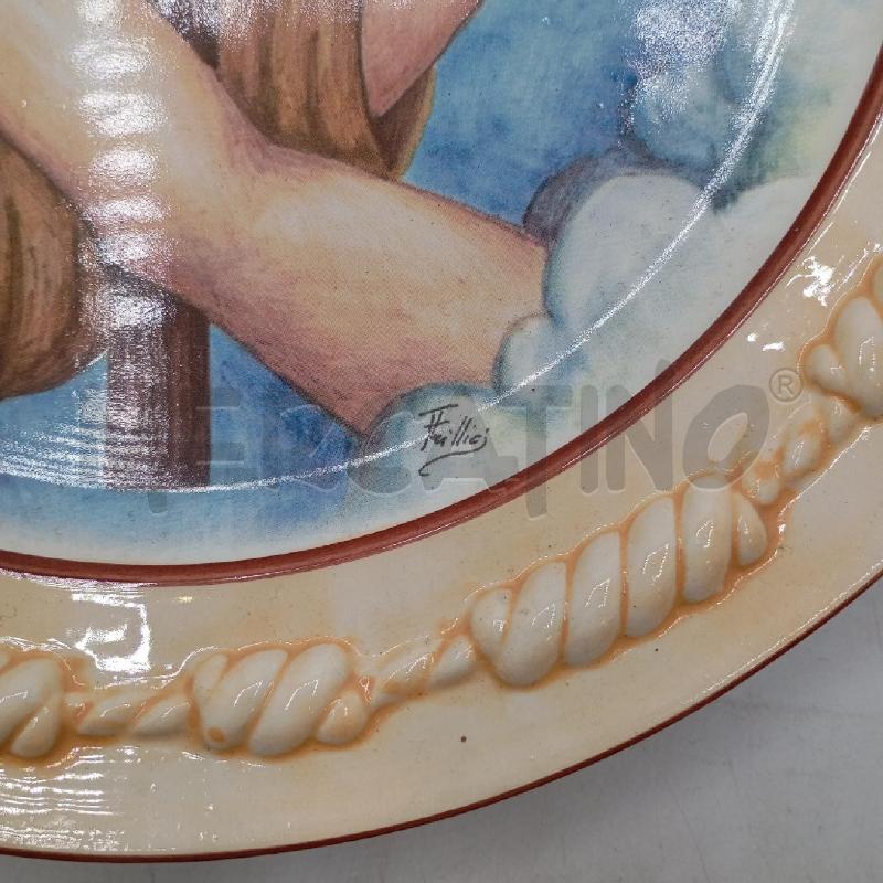 PIATTO DA COLL CROCEFISSO FRILLICI PER SPIGARELLI | Mercatino dell'Usato Roma viale tirreno 2