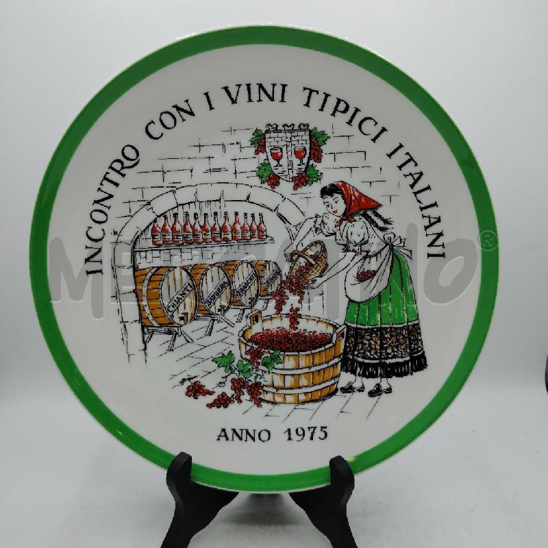 PIATTO GINORI INCONTRO BEAUJOLAIS  | Mercatino dell'Usato Roma viale tirreno 1