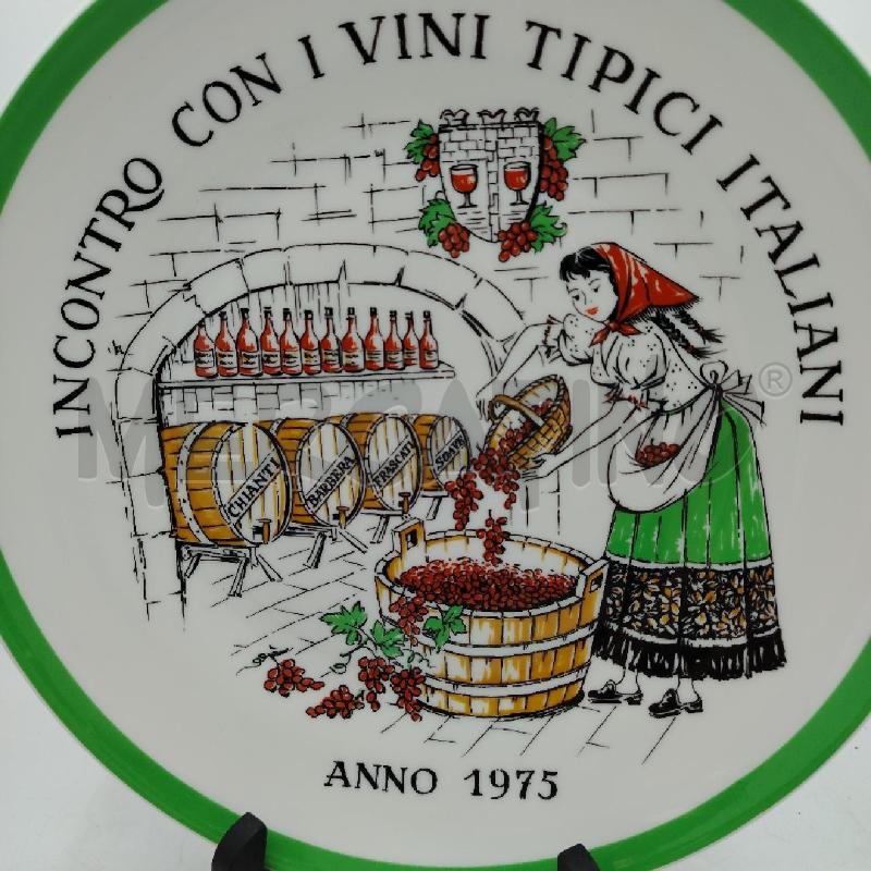 PIATTO GINORI INCONTRO BEAUJOLAIS  | Mercatino dell'Usato Roma viale tirreno 2