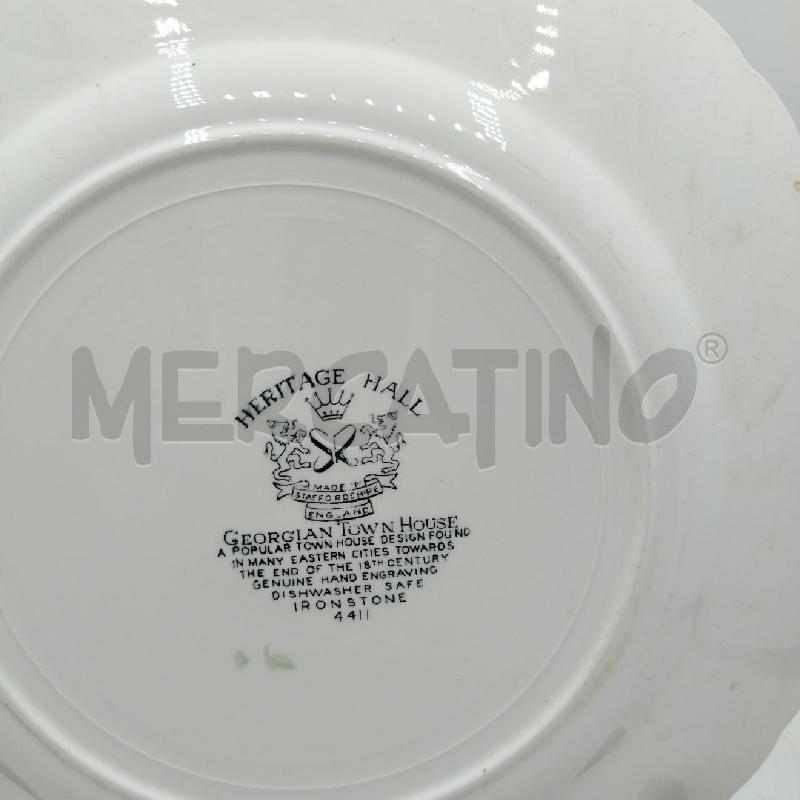 PIATTO HERITAGE HALL INGLESE DEC MARR | Mercatino dell'Usato Roma viale tirreno 3