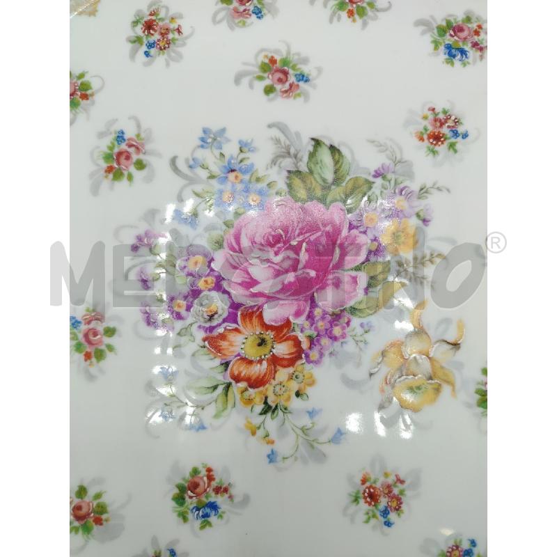PIATTO PORTATA LIMOGES TONDO FIORI CENT GRANDI RIGO ORO | Mercatino dell'Usato Roma viale tirreno 2