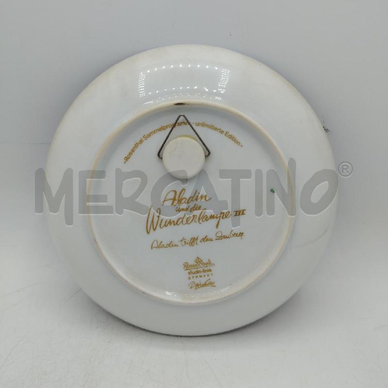 PIATTO ROSENTHAL DECORATO 1982 | Mercatino dell'Usato Roma viale tirreno 3