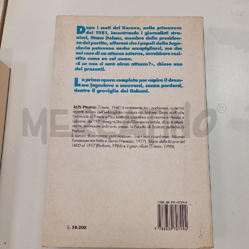 PIRJEVEC IL GIORNO DI SAN VITO JUGOSLAVIA 1918-1922 | Mercatino dell'Usato Roma viale tirreno 3
