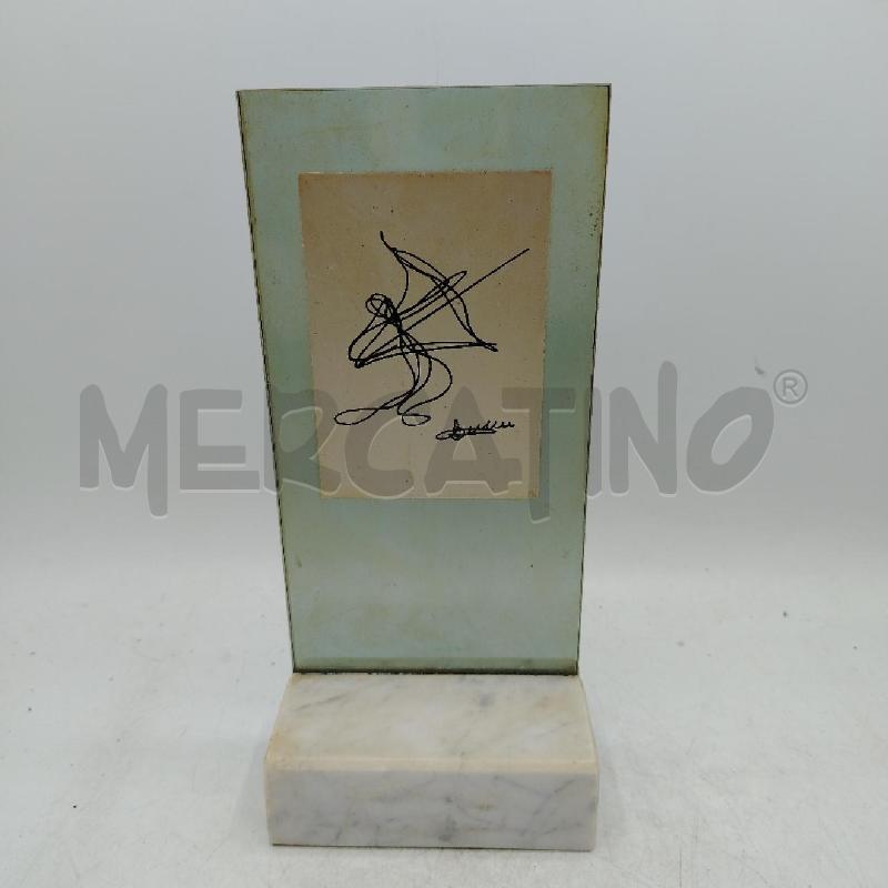 PLACCA BASE MARMO FIG STILIZZ | Mercatino dell'Usato Roma viale tirreno 1
