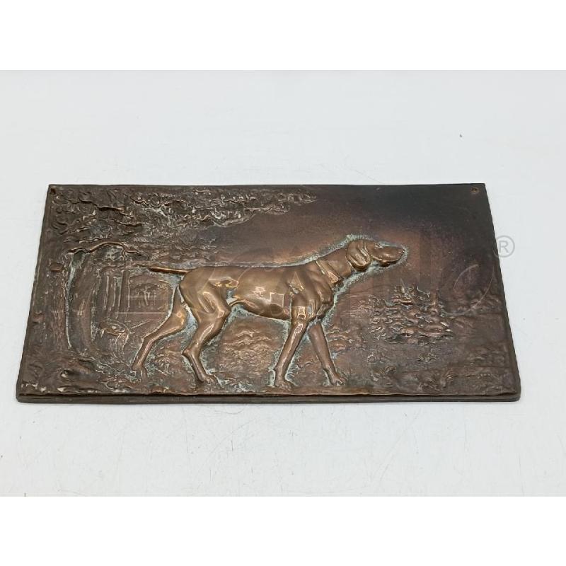 PLACCA BRONZO SEGUGIO | Mercatino dell'Usato Roma viale tirreno 1