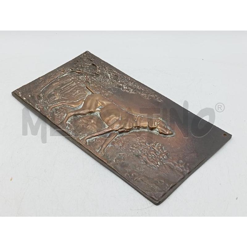 PLACCA BRONZO SEGUGIO | Mercatino dell'Usato Roma viale tirreno 3
