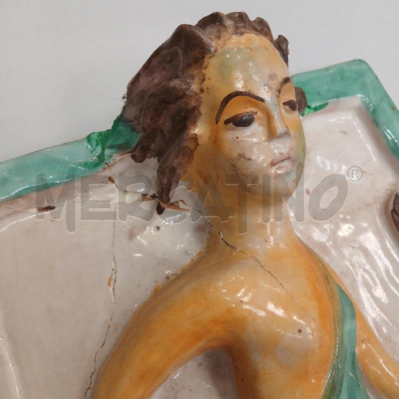PLACCA PERSONAGGI IN RILIEVO DA RIV | Mercatino dell'Usato Roma viale tirreno 3