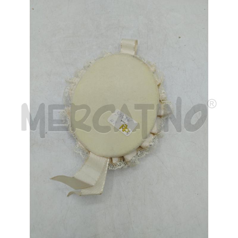 PLACCHETTA OVALE LIMOGES DEC FIORE ROSA | Mercatino dell'Usato Roma viale tirreno 3