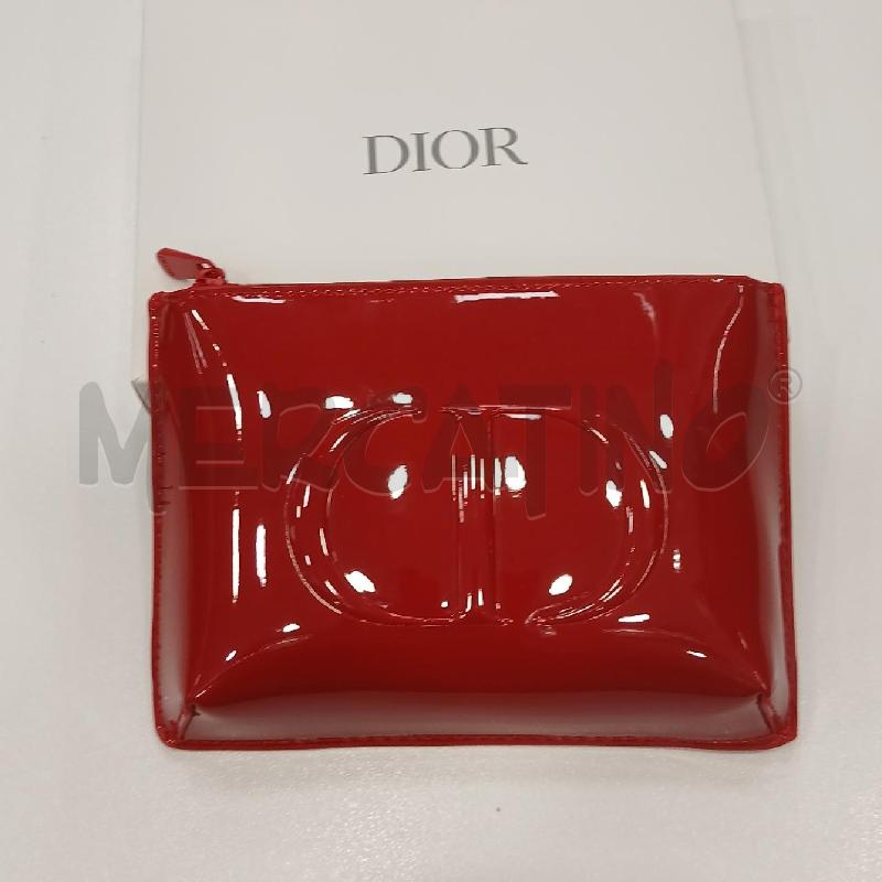 POCHETTE DIOR ROSSA  | Mercatino dell'Usato Roma viale tirreno 1