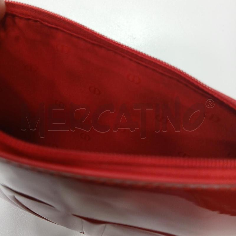 POCHETTE DIOR ROSSA  | Mercatino dell'Usato Roma viale tirreno 4