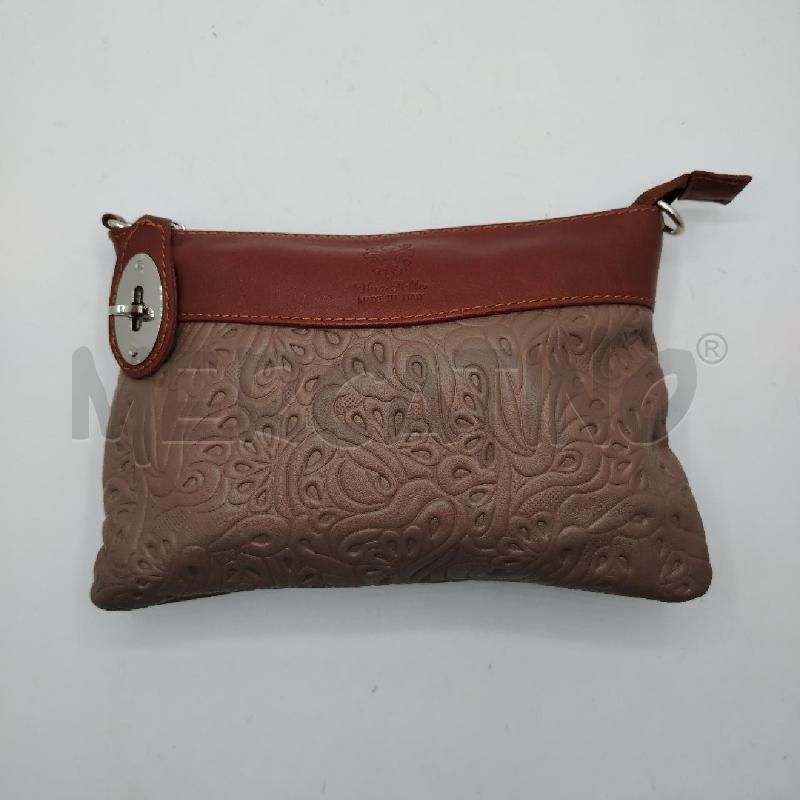 POCHETTE GENUINE LETHER MA TORTORA CHIUS LAT | Mercatino dell'Usato Roma viale tirreno 1
