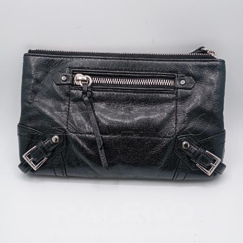 POCHETTE MICHAEL KORS NERO VERA PELLE | Mercatino dell'Usato Roma viale tirreno 1