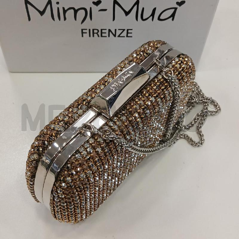 POCHETTE MIMI MUA RIGIDA STRASS | Mercatino dell'Usato Roma viale tirreno 2