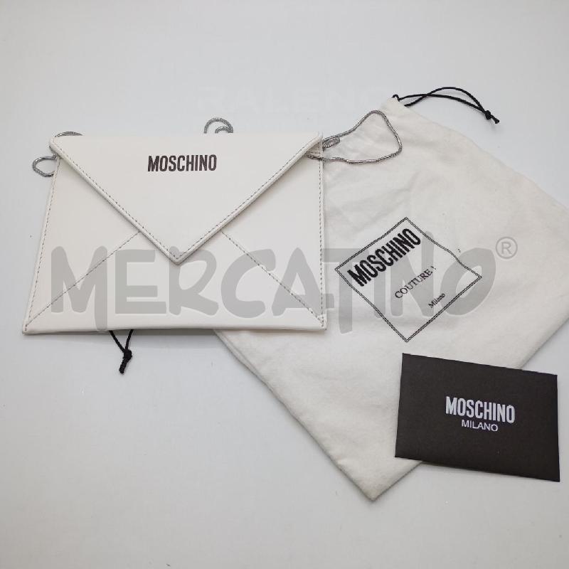 POCHETTE MOSCHINO BE MINE BIA+DUST BAG | Mercatino dell'Usato Roma viale tirreno 1