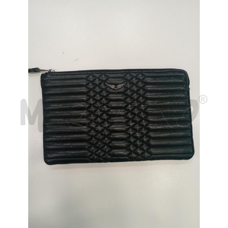 POCHETTE ZADIG&VOLTAIRE NERO | Mercatino dell'Usato Roma viale tirreno 1