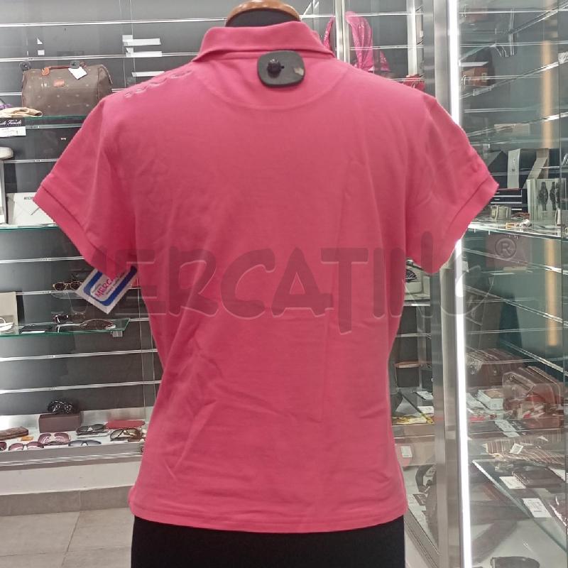 POLO D LA MARTINA ROSA LOGO AZZURRO | Mercatino dell'Usato Roma viale tirreno 2