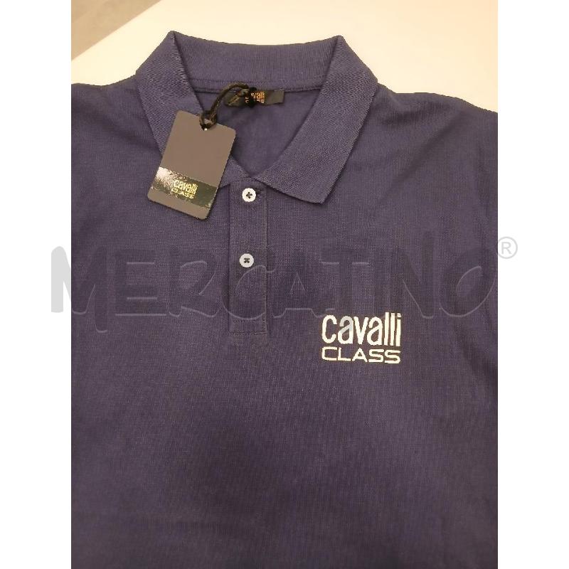 POLO U CAVALLI CLASS BL SCRITTA DORATA PETTO  | Mercatino dell'Usato Roma viale tirreno 1