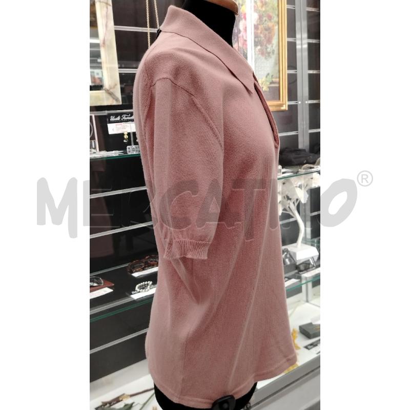 POLO U WOOLRICH ROSA LOGO RICAMO | Mercatino dell'Usato Roma viale tirreno 3