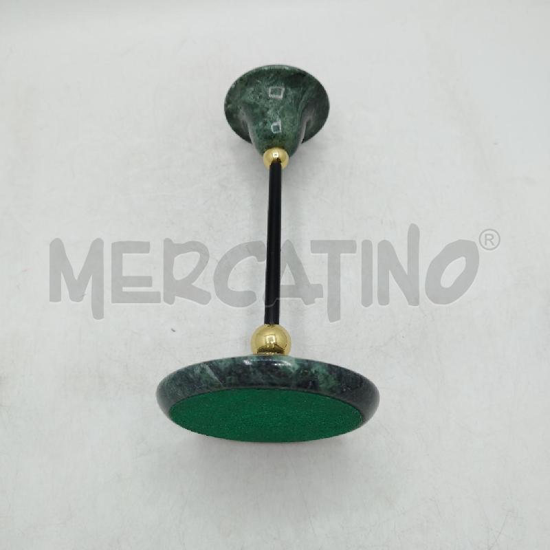 PORTACANDELA MARMO DEC ORO | Mercatino dell'Usato Roma viale tirreno 4