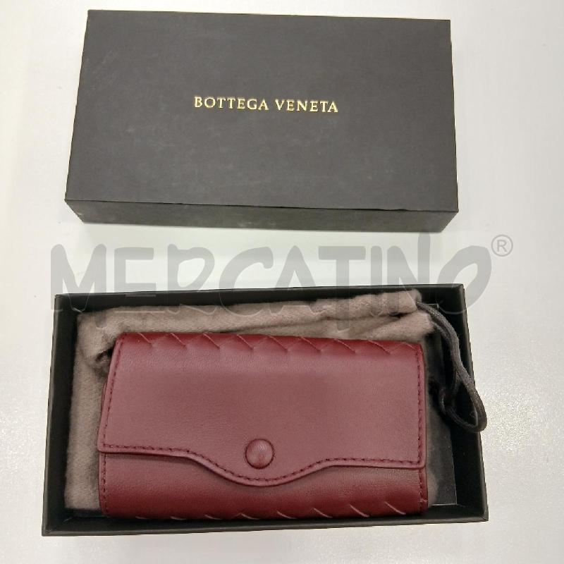 PORTA CHIAVI BOTTEGA VENETA VINACCIA INTRECCIATO | Mercatino dell'Usato Roma viale tirreno 1