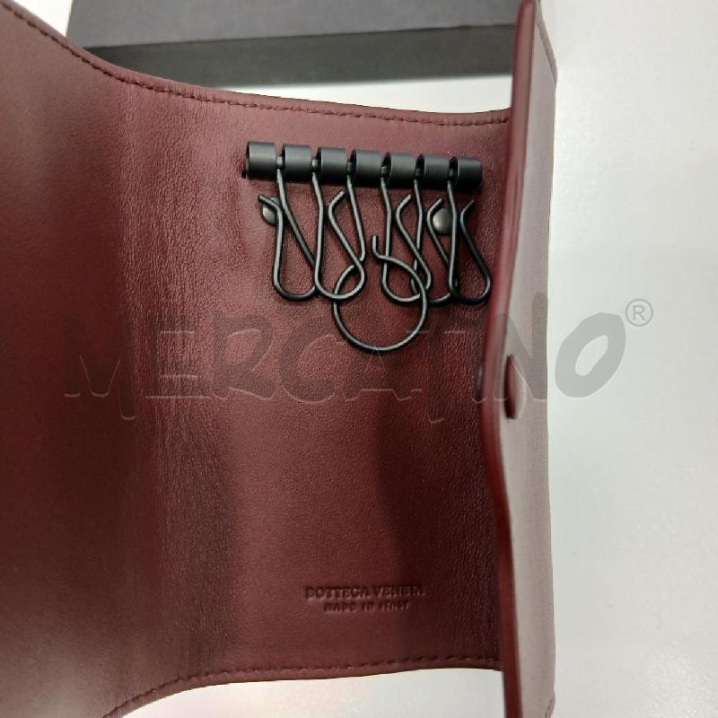 PORTA CHIAVI BOTTEGA VENETA VINACCIA INTRECCIATO | Mercatino dell'Usato Roma viale tirreno 3