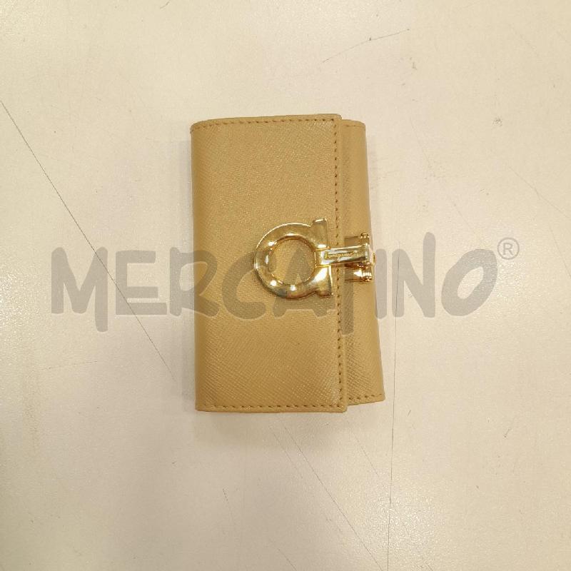 PORTA CHIAVI SALVATORE FERRAGAMO BE DETT DOR  | Mercatino dell'Usato Roma viale tirreno 1