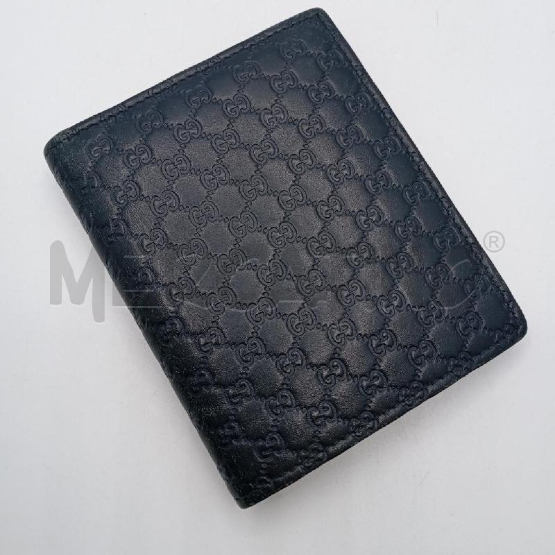 PORTA FOGLIO GUCCI IN PELLE BLU | Mercatino dell'Usato Roma viale tirreno 1