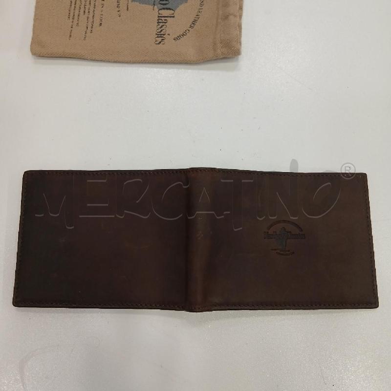 PORTA FOGLIO MALBORO CLASSIC MARRONE  | Mercatino dell'Usato Roma viale tirreno 2