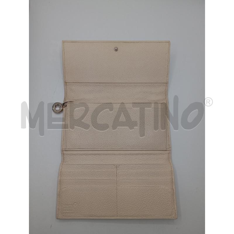 PORTA FOGLIO MONTBLANC BI + DUSTBAG+ SCAT | Mercatino dell'Usato Roma viale tirreno 2