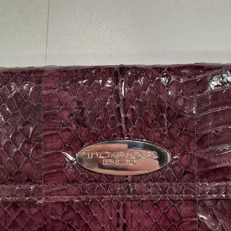 PORTA FOGLIO TOSCA BLU VI PITON | Mercatino dell'Usato Roma viale tirreno 4