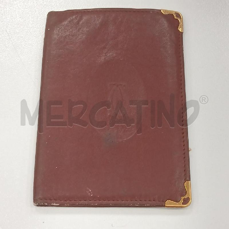 PORTA PASSAPORTO CARTIER | Mercatino dell'Usato Roma viale tirreno 1