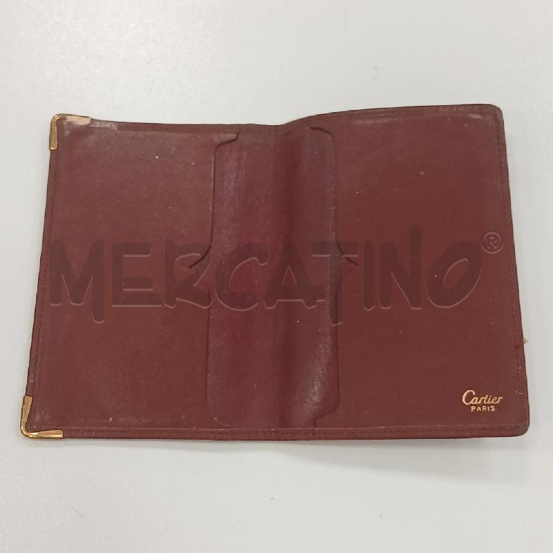 PORTA PASSAPORTO CARTIER | Mercatino dell'Usato Roma viale tirreno 3